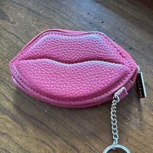 Pandora Pink Coin Pouch with Silver Tag